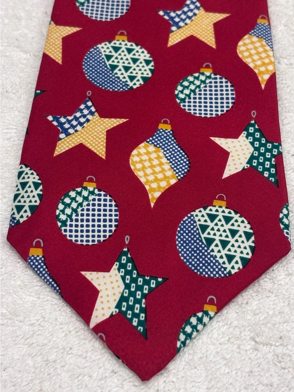 John Henry festive red